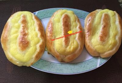 ANDALUZAS RELLENAS DE CREMA PASTELERA