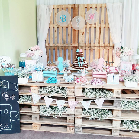 10 ideas para un baby shower rústico