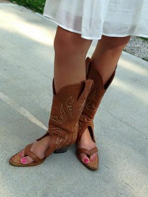 Redneck Boot Sandals