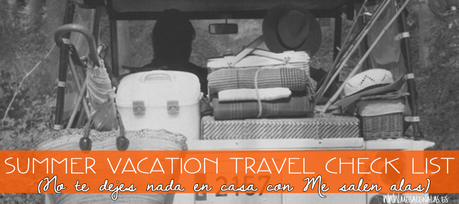 TE AYUDAMOS A HACER TU MALETA. TRAVEL CHECKLIST