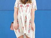 vestido bordado Zara