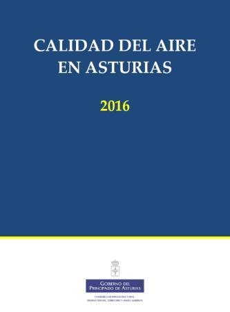 Informe sobre la calidad del aire en Asturias 2016