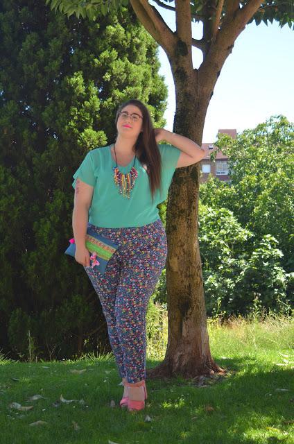 Outfit of the day ~ ¡Viva el color! Con miniña.com