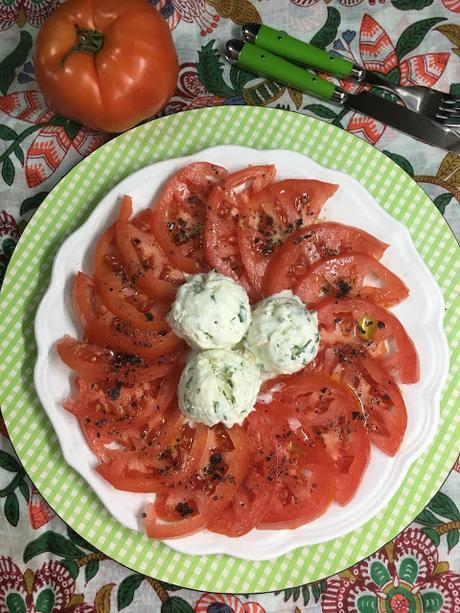 Helado De Queso De Cabra