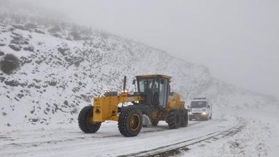 Un operario de Vialidad quedó varado toda una noche por el temporal