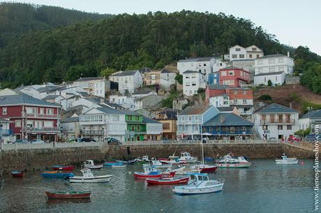 O Barqueiro  pueblo marinero Galicia