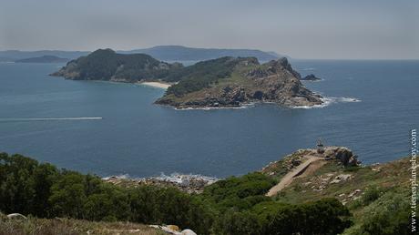 Faro Islas Cies Galicia vistas