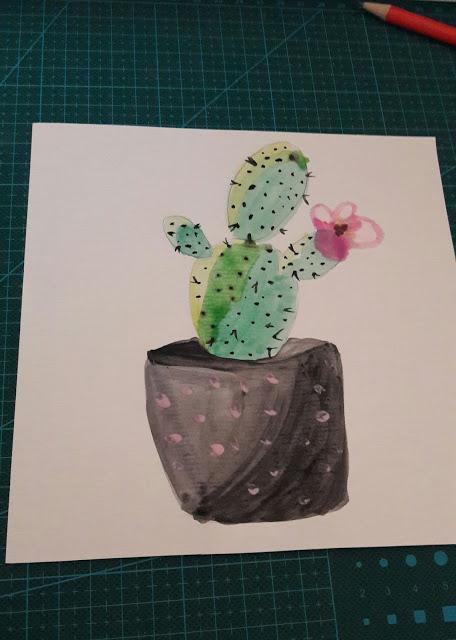 Decoración DIY: láminas de cactus