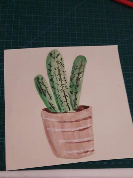 Decoración DIY: láminas de cactus