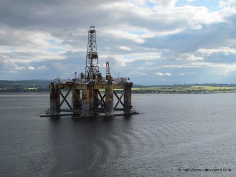 Invergordon; puerto de plataformas petrolíferas
