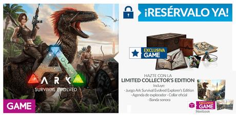 No te pierdas la espectacular edición limitada exclusiva de GAME de ARK: Survival Evolved