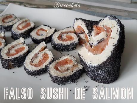 FALSO SUSHI DE SALMÓN