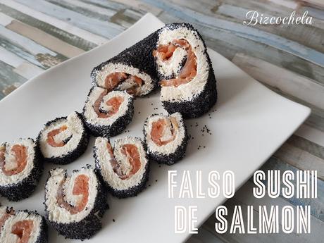FALSO SUSHI DE SALMÓN