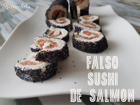FALSO SUSHI DE SALMÓN