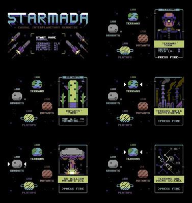 'STARMADA', un ¿prometedor? nuevo juego para C64