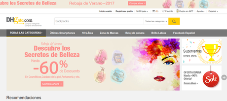 DHGATE presenta su tienda online en español