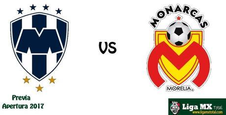 Previa Monarcas Morelia vs Monterrey J1 del Apertura 2017
