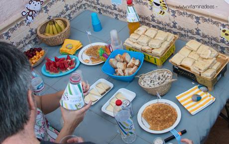 Un cumpleaños saludable en la Jungla comida saludable en cumpleaños