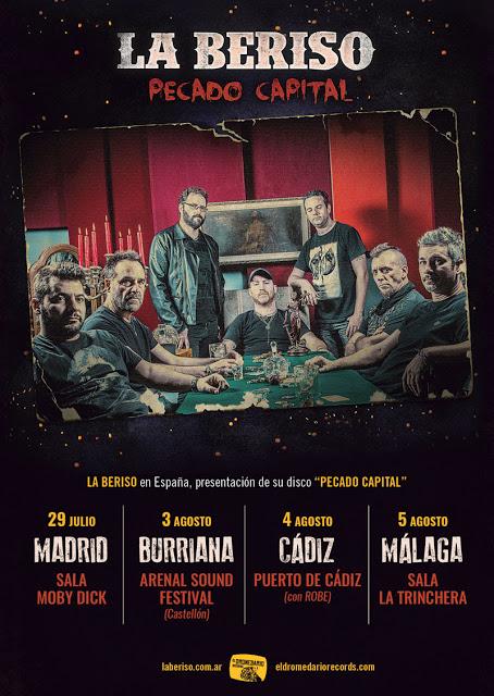 La Beriso, visitará España