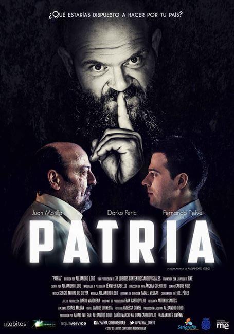 Patria, Un cortometraje con aire quinteño