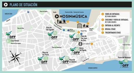 II PREVIA NOSINMUSICA Festival de Cádiz y Off NOSINMUSICA