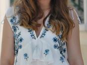 Embroided White Dress