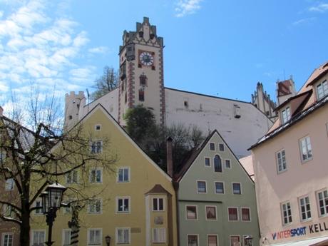 Fachadas de Fussen. Alemania