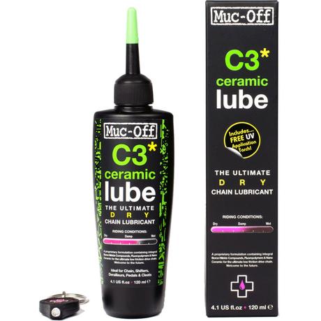 Lubricante seco Muc-Off C3 Ceramic (120 ml) - Lubricantes