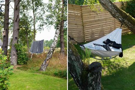 terraza de madera pergola negro exteriores estilo sueco estilo nórdico diseño exteriores decoración exteriores casas negras casa verano suecia bbq 