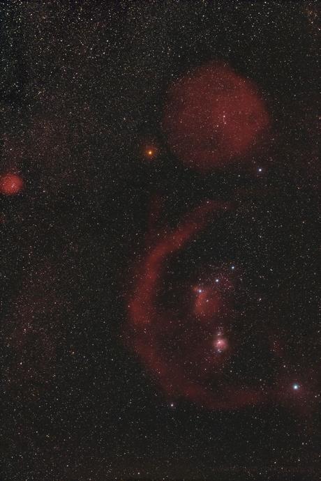 ✨La constelación de Orión por Arno Rottal