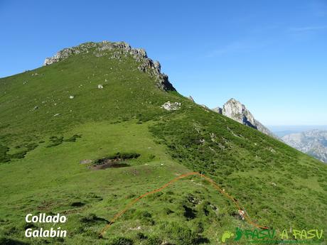 Ruta al Cueto Cerralosa y Jajao: Collado Galabín