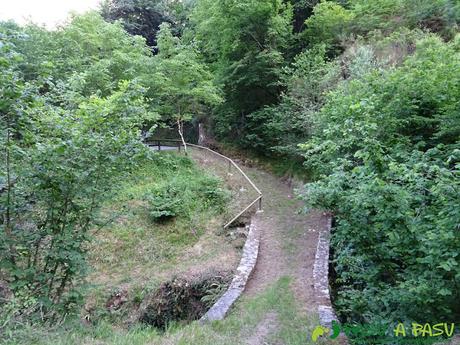 Ruta al Cueto Cerralosa y Jajao: Puente sobre el Río San Esteban
