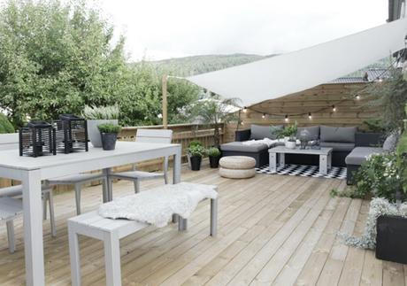 8 Decotips para decorar una terraza de estilo escandinavo