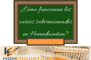 cursos subvencionados en Homeducation
