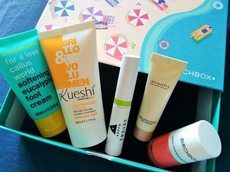 Birchbox de Julio.