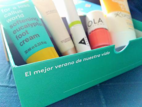 Birchbox de Julio.