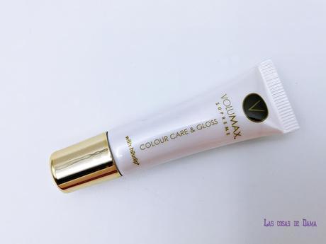 Colour Care & Gloss de Volumax Guapabox de Julio beautybox perfumes verano summer bronceador protector solar bella aurora halloween labios