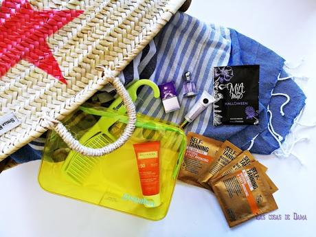 Guapabox de Julio Guapabox de Julio beautybox perfumes verano summer bronceador protector solar bella aurora halloween labios