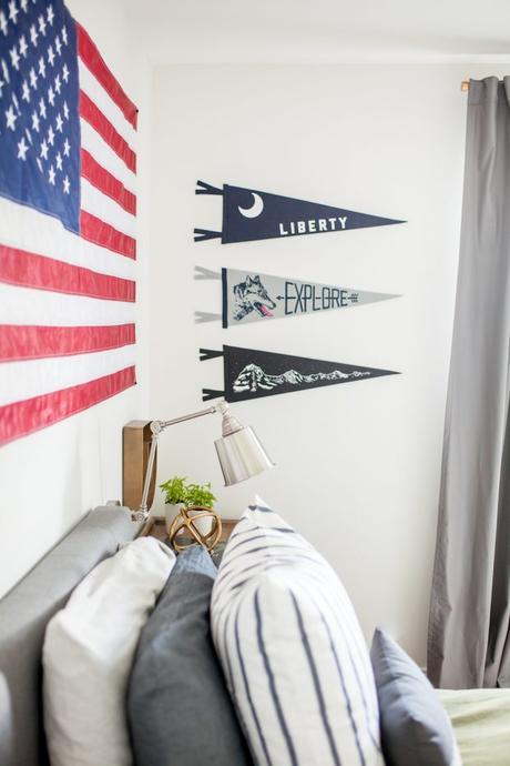 flag wall decoration