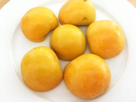 recetas delikatissen postres sanos postres rápidos postres con melocotón postres con fruta melocotones al grill Melocotones a la parrilla con helado grilled peaches 