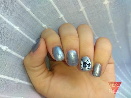 STAR WARS NAIL ART     |      Caza estelar TIE