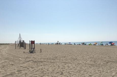 La playa de la Murtra de Viladecans (las filipinas), perfecta para ir con niños