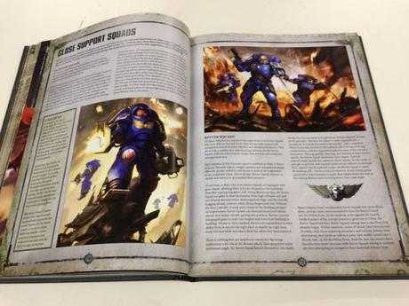 Mas fotos filtradas del codex marines espaciales 8ª y datacards