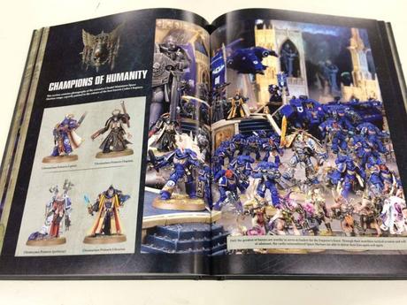 Filtradas las primeras imágenes del codex Marines espaciales 8ª