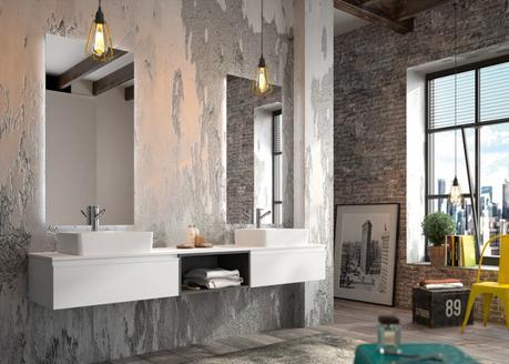 salgar serie spirit Salgar muebles y accesorios de baño muebles para baño mamparas lavabos de posar espejos antivaho decoración nórdica decoración moderna decoración de baños 