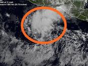 depresión tropical "9-E" cerca tormenta México