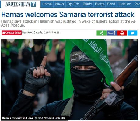 Una sociedad enferma: Hamas da la bienvenida al asesinato a de tres civiles israelíes.