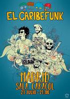 Concierto de El Caribefunk en Sala Caracol