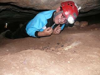 Actividades de Espeleología con los peques