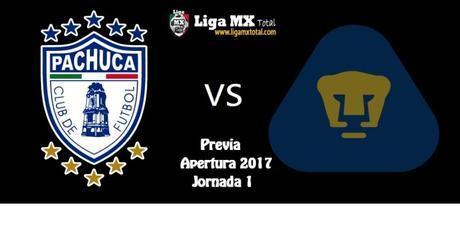 Previa Pumas vs Pachuca  J1 del Apertura 2017